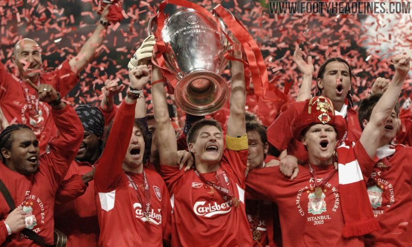 Jersey hot sale liverpool 2005